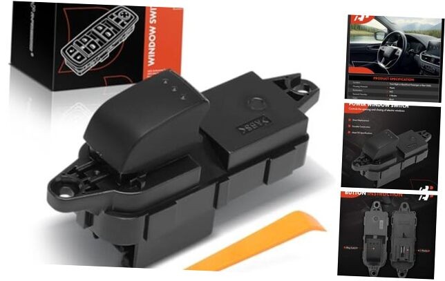 Power Window Switch Passenger Rear Side for Mazda 5 06-10 12-15 6 06-07 09-10