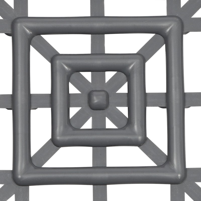 25PCS Tiles Interlocking Graphite Drainage Tiles 12x12x0.5 Inches Deck Tiles gallery