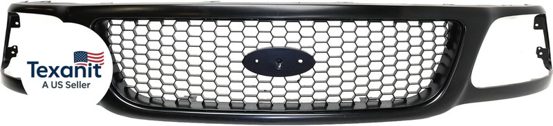 Grille Assembly Compatible with Ford F-150 Heritage 2004, F-250 1999, F-150 1999