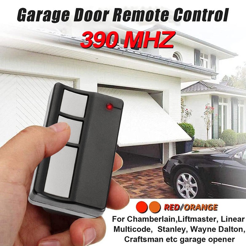 Garage Opener Remote 3-Btn, Red LED For Sears Craftsman 139.53718 971LM 973LM