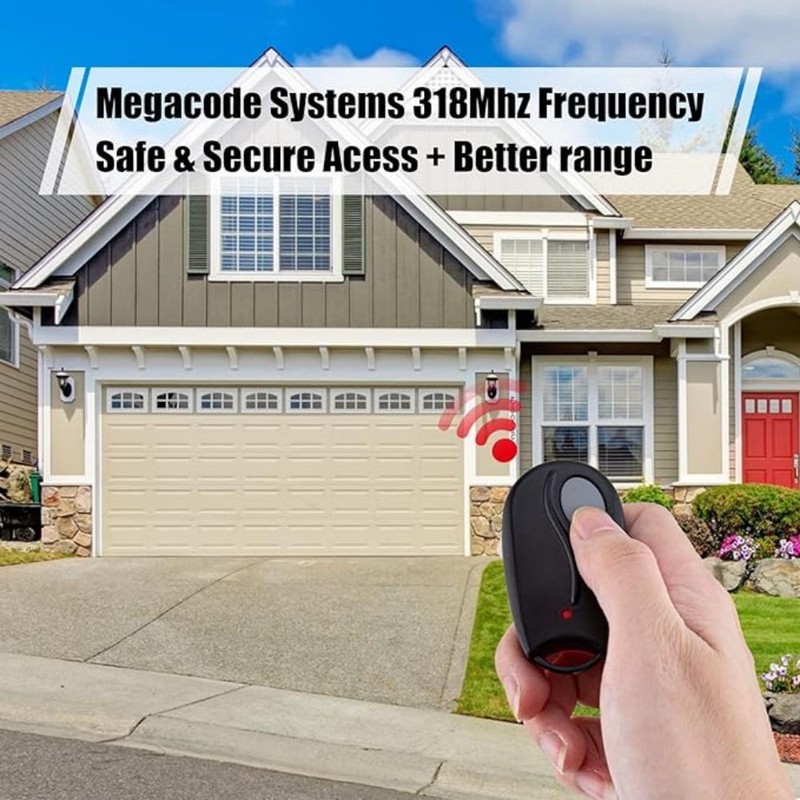Megacode MCT-3 DNT00089 MCT-1 DNT00083 Remote Control Replacement for Linear US gallery