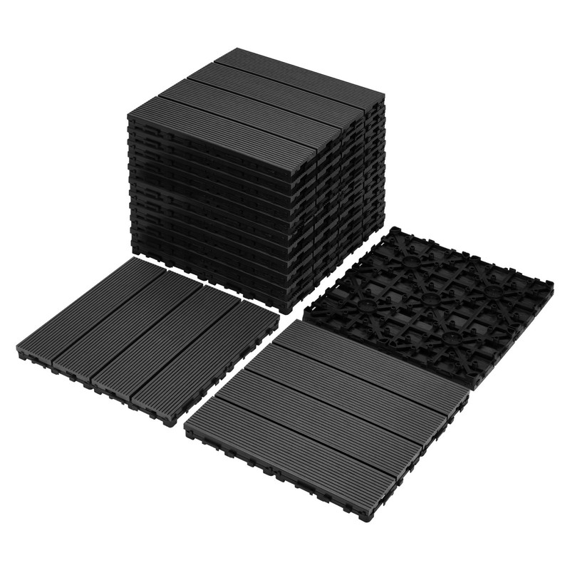 9Pack Waterproof Outdoor and Indoor Flooring for Patio, Balcony, Porch, Backyard