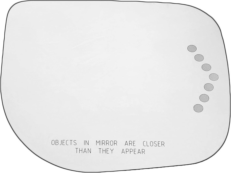 Passenger Right Side Replacement Mirror Glass for 2004-2009 Vehicle Model