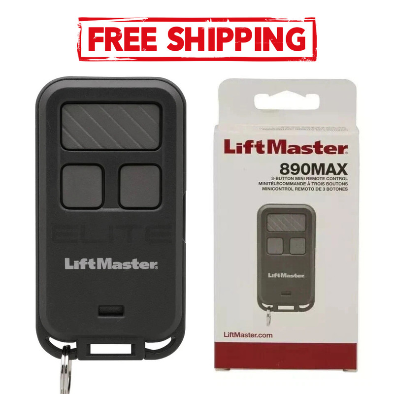 LiftMaster 890MAX Mini Key Chain Garage Door Opener 371LM, 971LM compatible