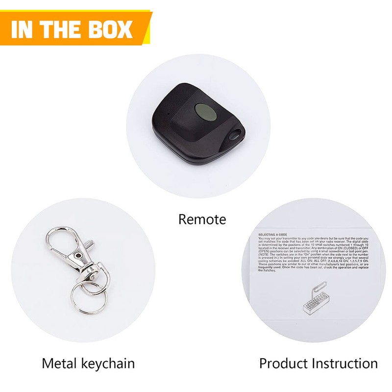 Multi Code Gate Opener Garage Remote Control Clicker Transmitter 300 Mhz 308911 gallery