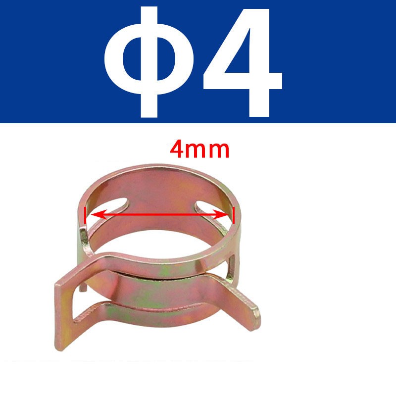 Fuel Line Hose Spring Clips 4-46mm Mini Pipe Tube Air Water Hose Spring Clamps
