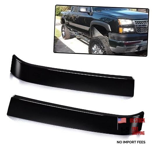 Grille Molding Panel Filler Trim Set Compatible with 2003 2004 2005 2006 Black