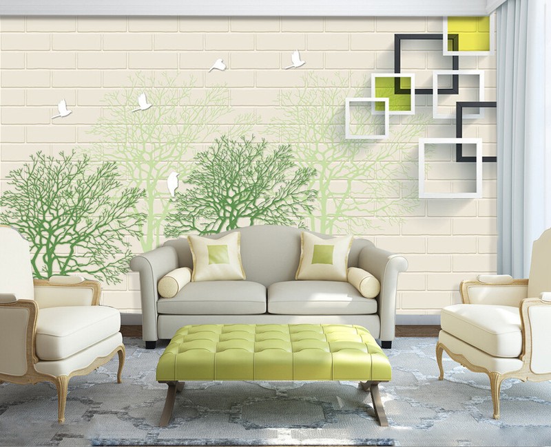 3D Simple Style 19347NA Wallpaper Wall Murals Removable Wallpaper Fay