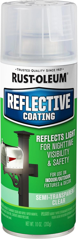 Rust-Oleum 214944 Specialty Reflective Finish Spray, 10 Oz gallery