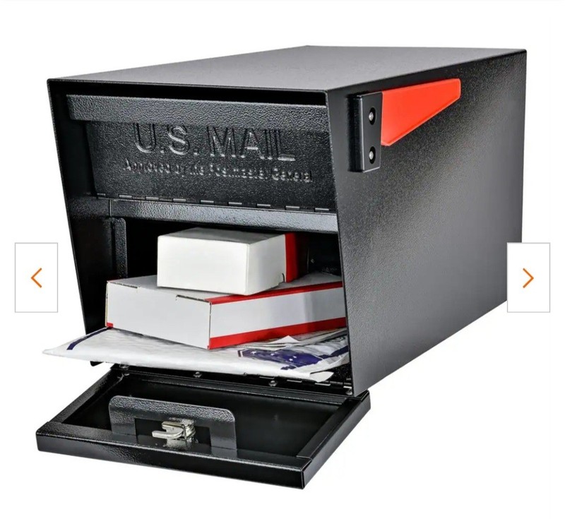 Mail Boss Curbside Security Locking Mailbox - Black - BRAND NEW gallery
