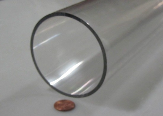 Kmac Polycarbonate Round Clear Tube/ Tubing 3.25" OD x 3.0" ID (3 1/4" x 3.0") gallery