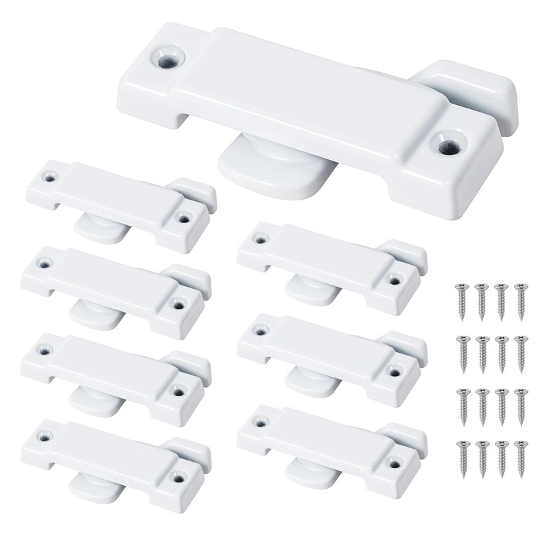 8PCS Windows Lock, Window sash Locks,Window Latch,Window Locks for up and Dow…