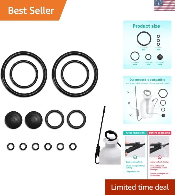 Comprehensive Piston Pump Repair Kit – O-Ring Gasket Set for Chapin 20000 Series