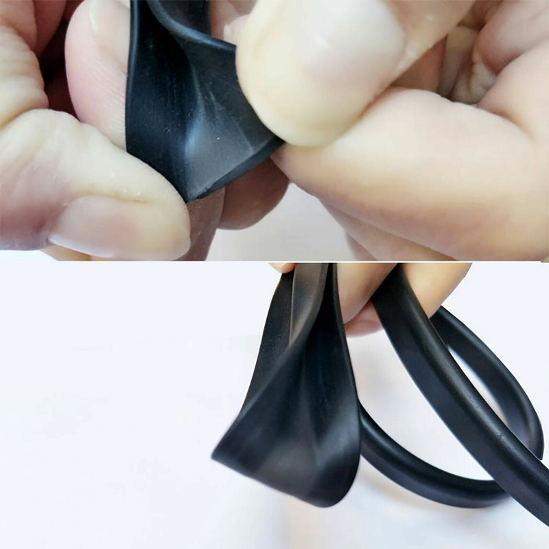 1mm~12mm Edge Protection Frame Profile Rubber Edging Trim Seal U-profile Slot gallery