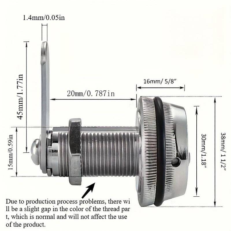 Easy-To-Use Reliable Convenient Robust Dependable Sleek 3-Digit Combination Lock gallery