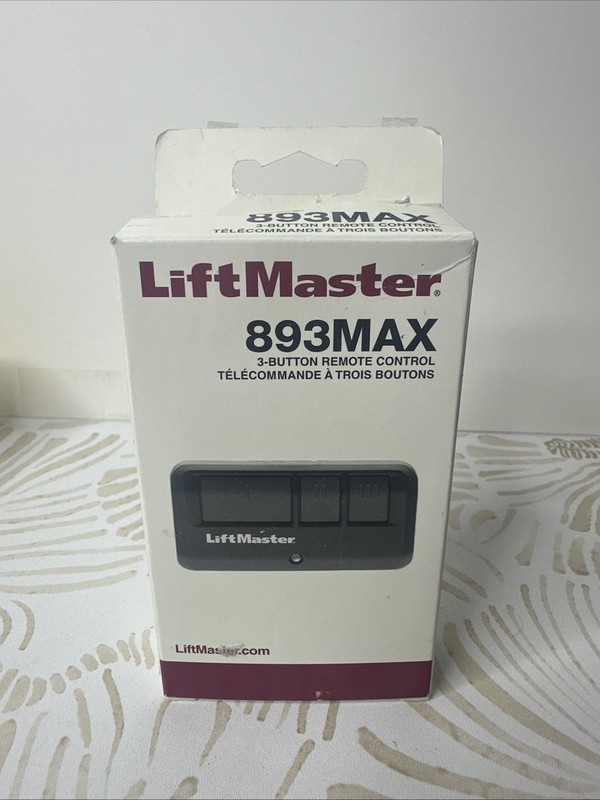 LiftMaster 893Max Remote Control – Black