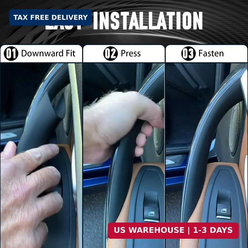 Interior Inner Door Pull Sticky Handle Melting Cover Fix Fit for BMW 3 4 Series gallery