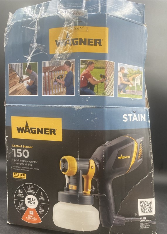 Wagner Control Stainer 150 Handheld HVLP Stain Sprayer