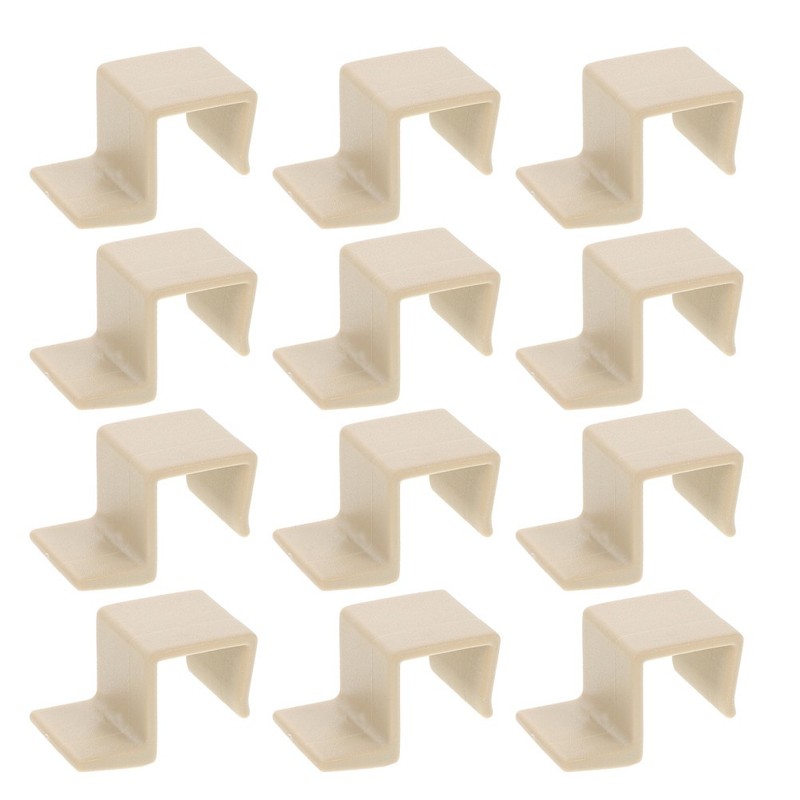 12pcs Crib Frame Bracket - High Strength Plastic Hook for Baby Bed Board gallery
