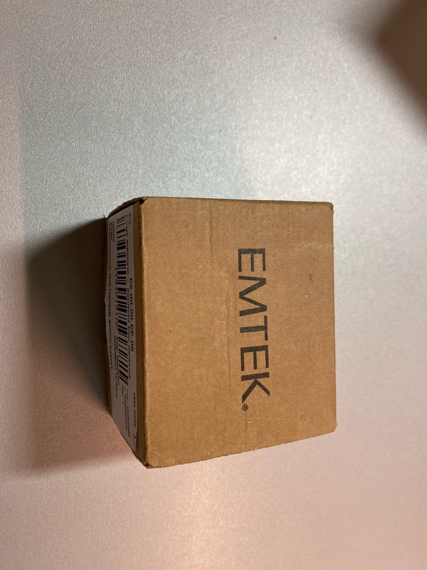 Emtek 8569US14 Square Style Brass Modern One-Sided Deadbolt - Polished Nickel gallery