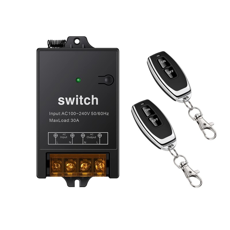 220v Remote Control Switch with Voltage Isolationac 120v Wireless Remote Swit…