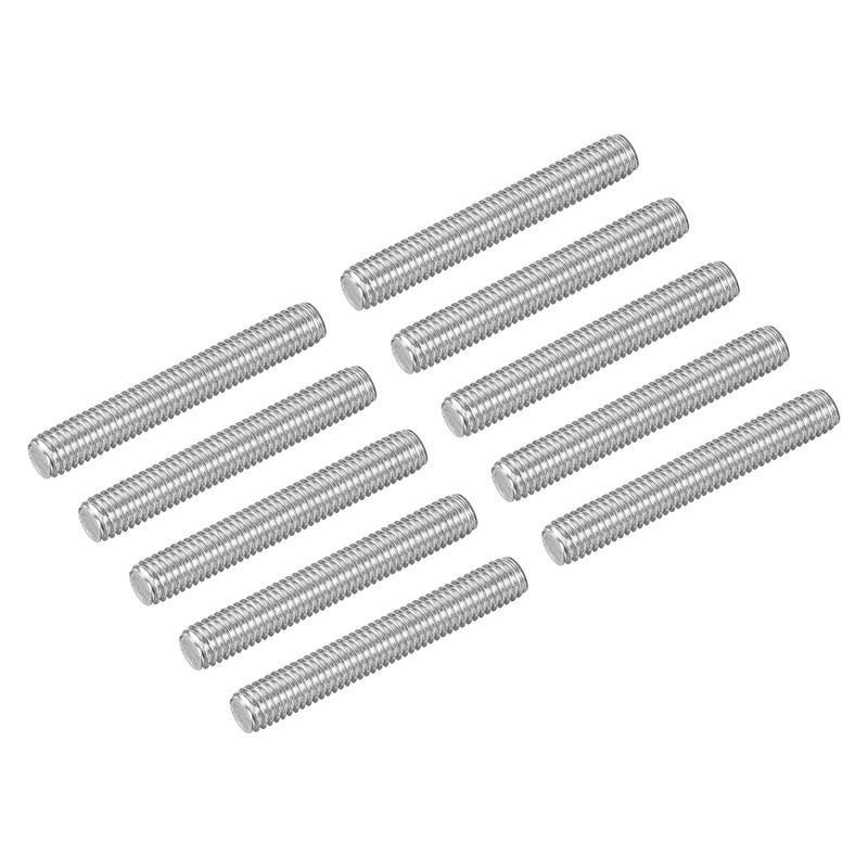 15Pcs M5-0.8x35mm Fully Threaded Rods, 304 Stainless Steel Thread Bar Studs