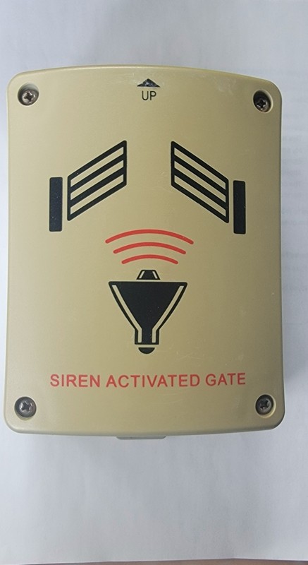 MMTC SAG-M Siren Operated Sensor Gate Opener Activator Emergency Security
