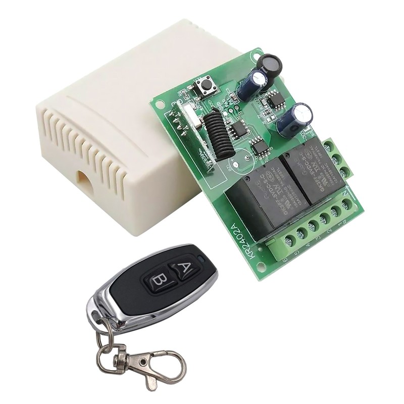 Universal Wireless Remote Control Relay Transmitte 50 Meters Receiving Range