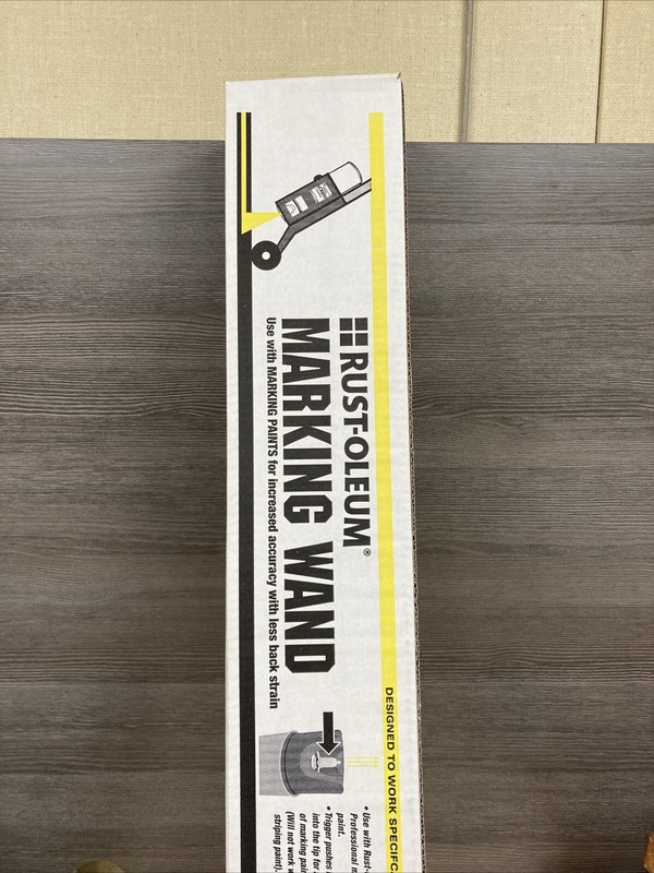 Rust-Oleum Professional Marking Wand Line Striping Light Touch Spray Control New