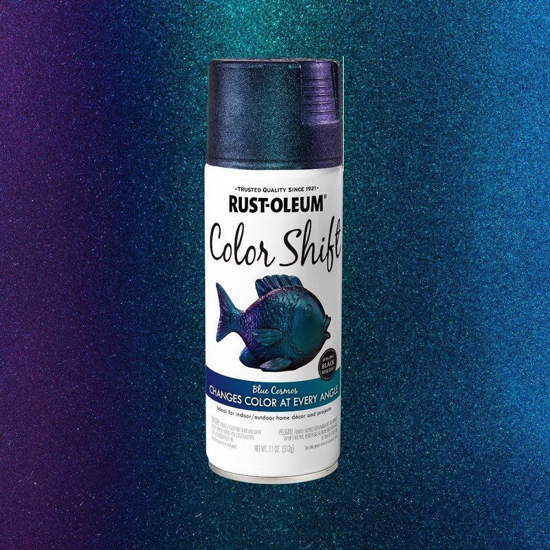 Color Shift Chameleon Automotive Spray Paint 11 oz Blue Purple Iridescent