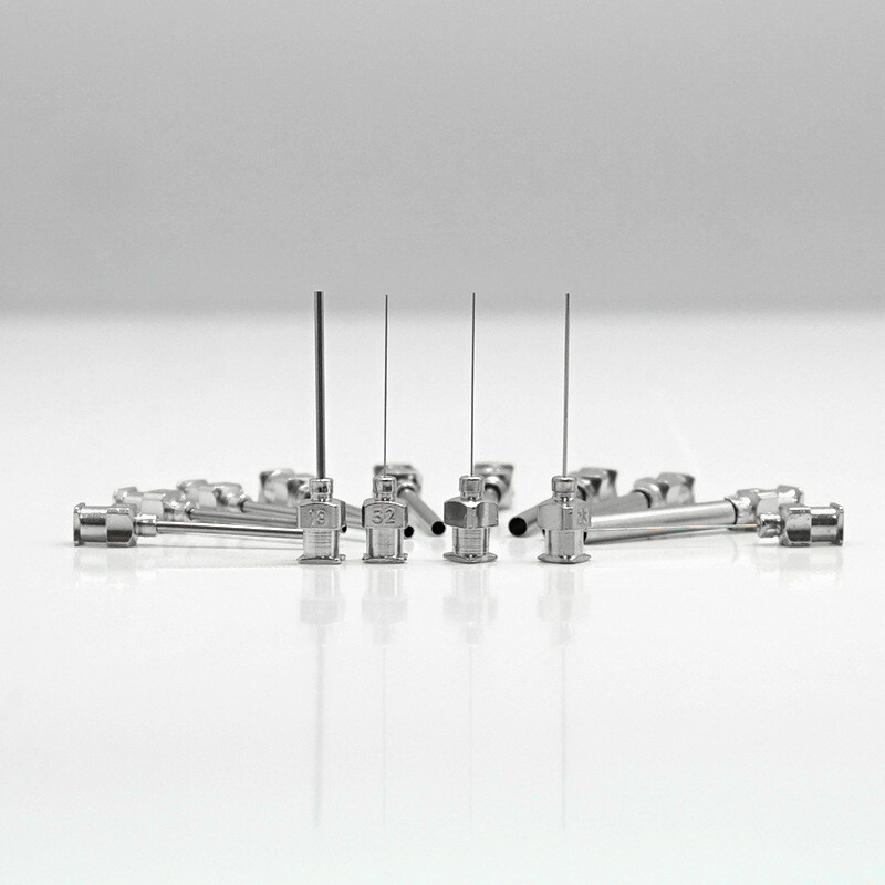 12x Precision Blunt Tip Dispenser Needles Stainless Steel Glue Needle Parts Kits gallery
