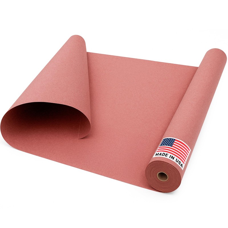Paclord 36″x166′ Red Rosin Paper Roll – Heavy-Duty 7mil, Made in USA