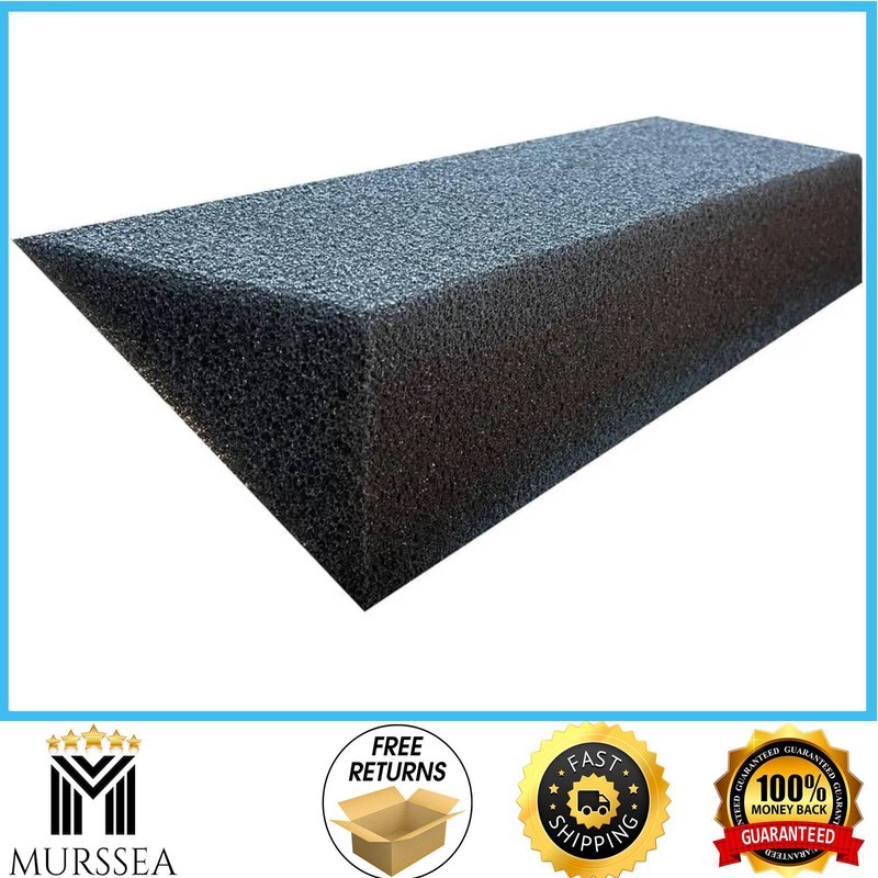 Gutter Leaf Guard Filter Foam Insert Plastic Rain K-Style Snap Lock In 8 Pack