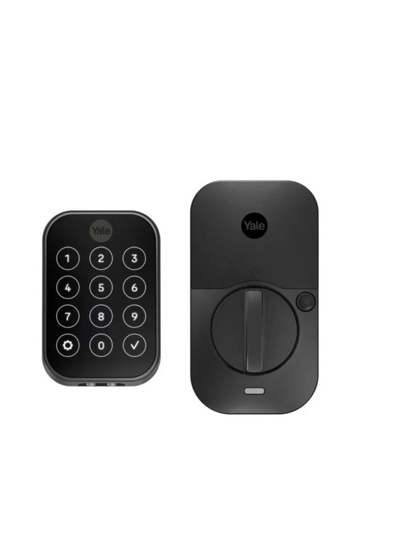 Yale Assure Lock 2 Plus Smart Lock with Apple Home Key Wi-Fi Black Suede Finish
