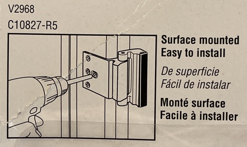 2-Prime-Line Door Reinforcement Locks– 3″ Aluminum Stop, Withstands 800 lb Force gallery