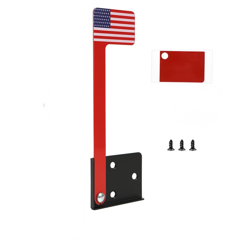 Mailbox Flag Kit, Red, Universal Fit for Standard Mailboxes, Weather Resistan…