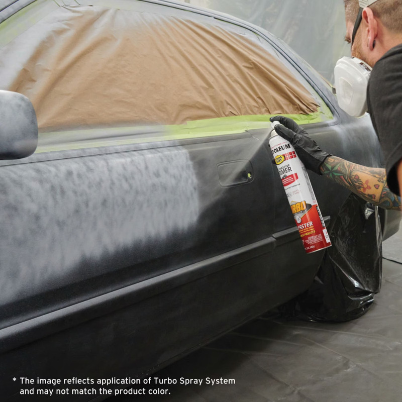 (3 Pack) Rust-Oleum Stops Rust Flat Black Turbo Spray Paint 24 oz Enamel 376298 gallery