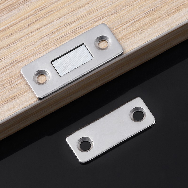 Ultra-thin Invisible Strong Magnetic Door Cabinet Closer Stoppers Punch-Free Lot gallery