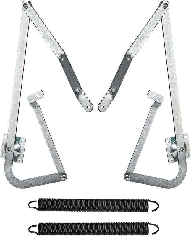 55-2 Attic Ladder Hinge Arms with Springs Replacement Kit Compatible with Werner