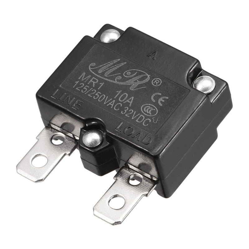 Circuit Overload Protector 10A AC125/250V DC32V Automatic Reset