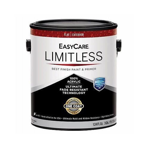 EasyCare LLEF9-GL Limitless WeatherAll Exterior House Paint & Primer, White Flat gallery