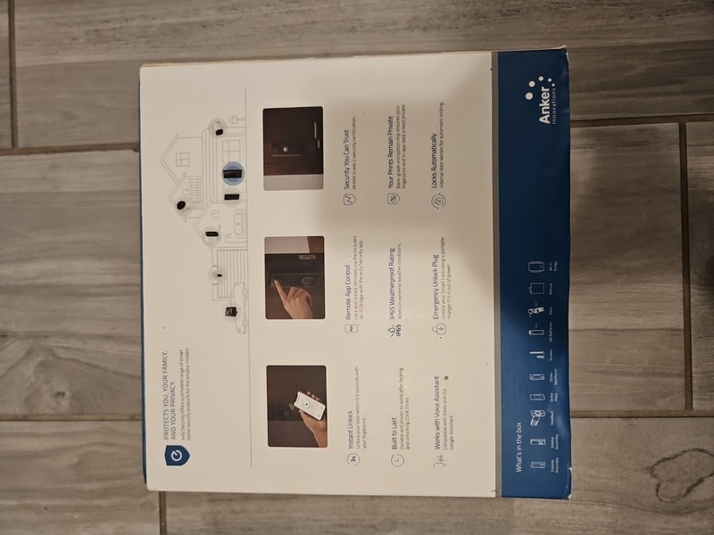eufy Security Smart Lock Touch Fingerprint Electronic Deadbolt with Wi-Fi Bridge gallery
