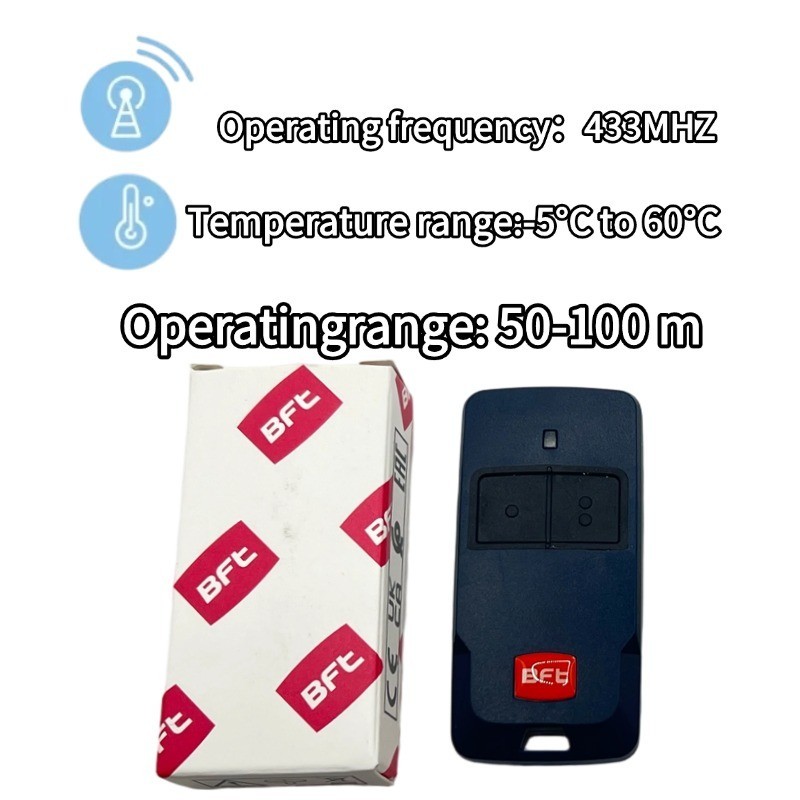 BFT MITTO COOL C2 Remote Control Rolling Code Fob 433.92 MHz - Latest Version gallery