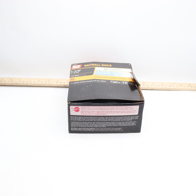(1582-Pk) Grip Rite Drywall Nail Bright Ring Shank 5 lb.1-1/4 114ATDW5