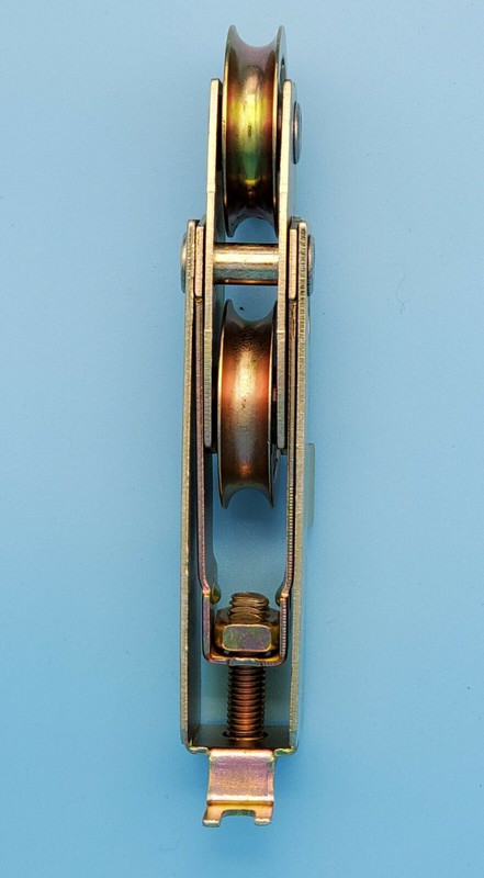 **2 PACK** Sliding Patio Door Tandem Roller 1-1/4” Steel Wheels Prime-Line D1552 gallery