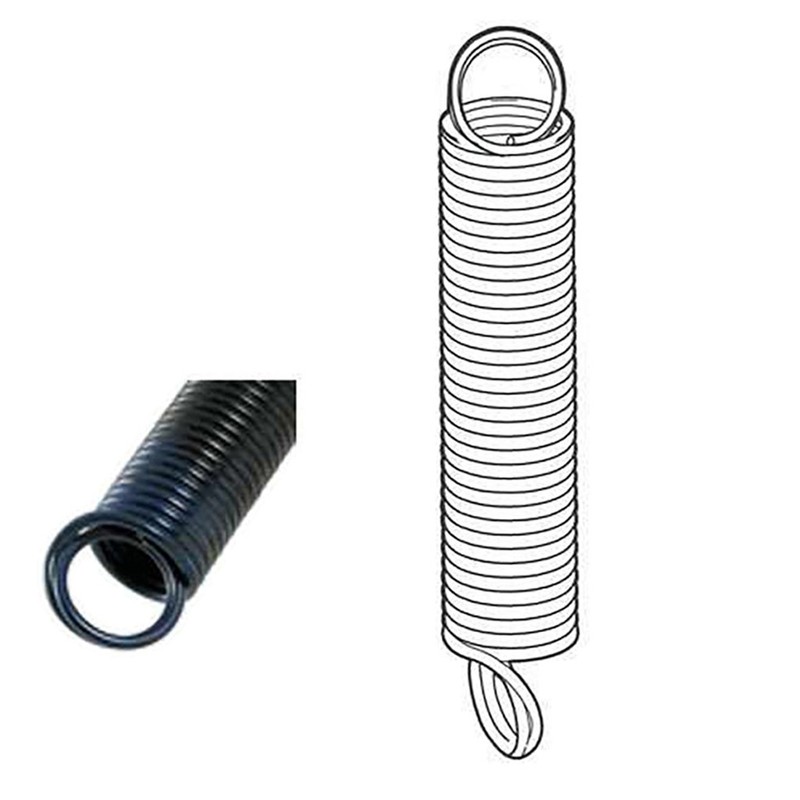 110 lb Blue Tip Garage Door Extension Spring w/ Safety Cable 25