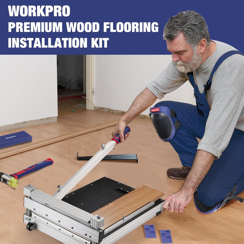Workpro Laminate Flooring Installation Kit - Rubber Mallet Fiberglass Handle gallery