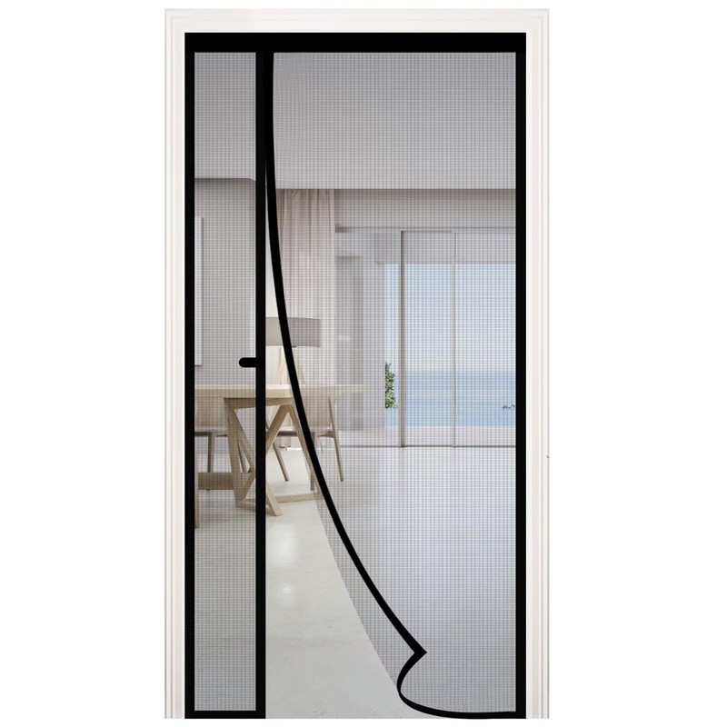 Fiberglass Magnetic Door Screen,Fit Doors Size 30″x78″,Auto Close Screen Door…