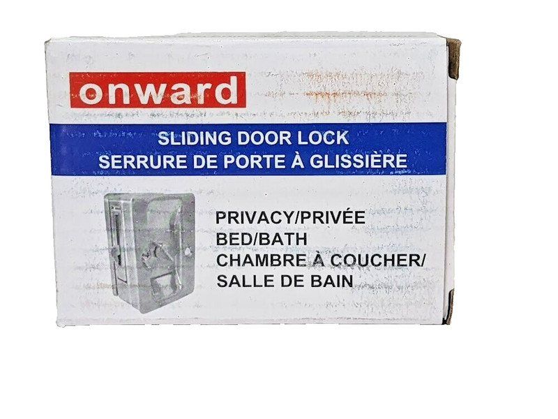 Richelieu 1701ANPSBC Antique Nickel Flush Privacy Pocket Door Lock Sliding Latch