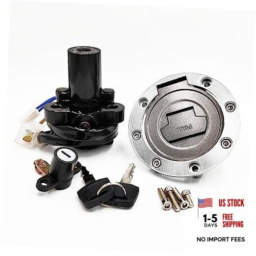 Ignition Switch Set for Yamaha YZF R1 2002-2003 YZF R6 2003-2005 MT03 2006